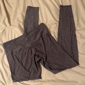 Lululemon Wunder Under  Soft Luon Leggings – Heathered Medium Grey (2014)